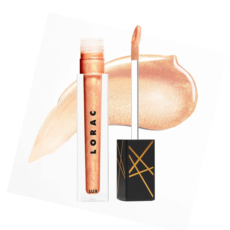 LORAC LUX Diamond Lip Gloss  Genuine Diamond Dust  NonSticky  Out of Office Pink